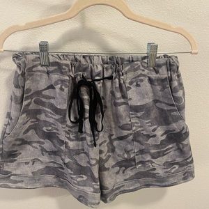 Camo Comfy Shorts - Boutique!